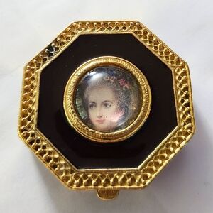 Vtg Ultima Portrait Classic  Charles Revson  Perfume Solid Collectible